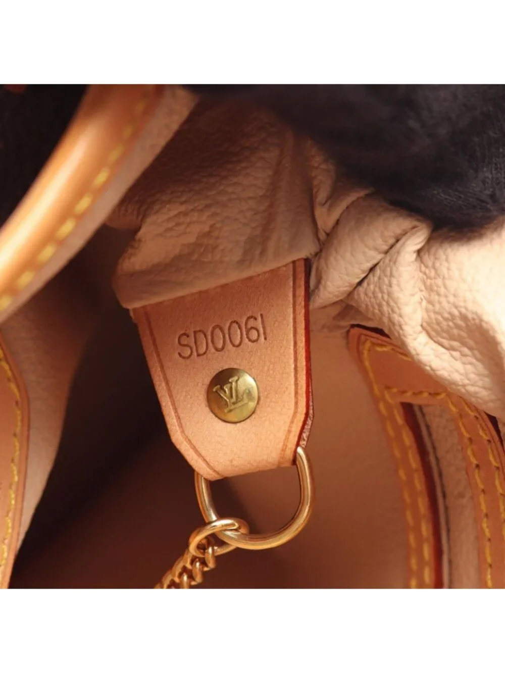Louis Vuitton Handbag Bucket PM Monogram Canvas Leather